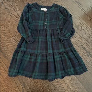 Girls Christmas Dress Old Navy Plaid Flannel Size 8 holiday dress outfit